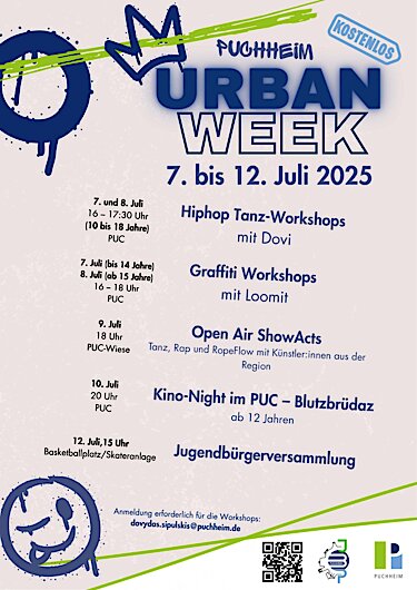 Urban Week 2025 Plakat Urban Week 2025 Plakat